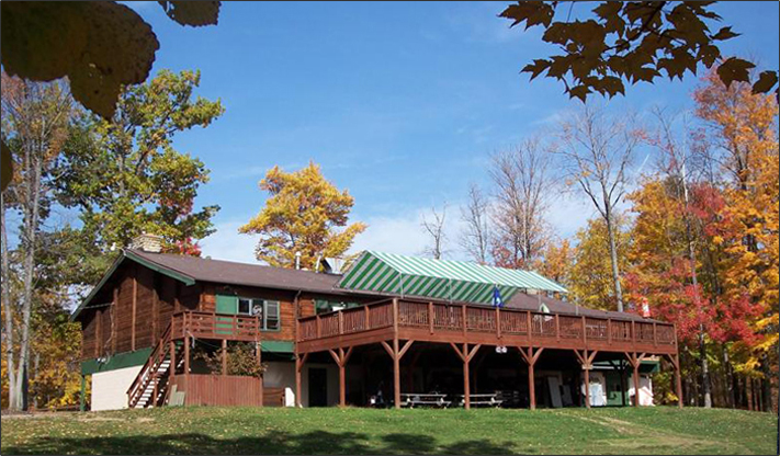 Treasure Lake View - Fall Landscape Scene 